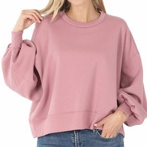 Oversized sweatshirt
